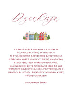 Podziękowanie świąteczne 13x18cm
