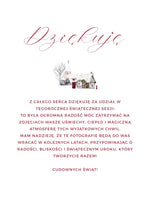 Podziękowanie świąteczne 13x18cm